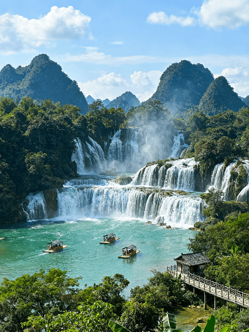【区内旅游】德天独宠德天瀑布二日游